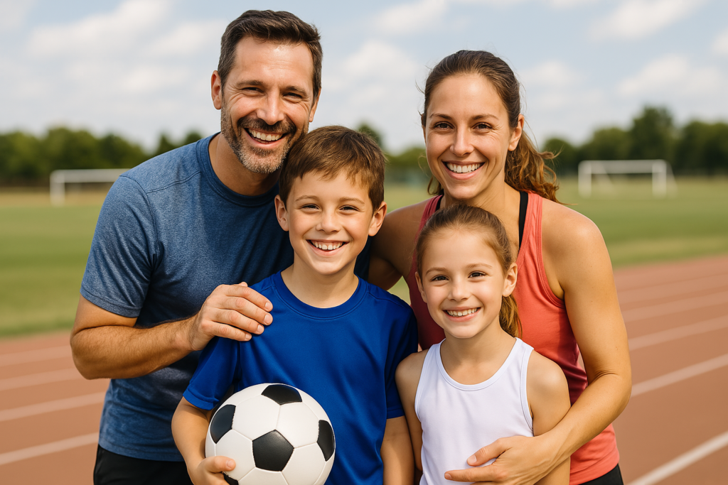 Familia, vosotras también jugáis